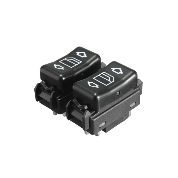 Mercedes W124 Uyumlu Cam Düğmesi 2 Adet 6 Pin