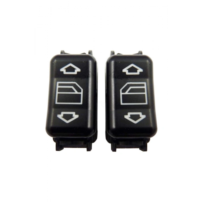 Mercedes W124 Uyumlu Cam Düğmesi 2 Adet 6 Pin