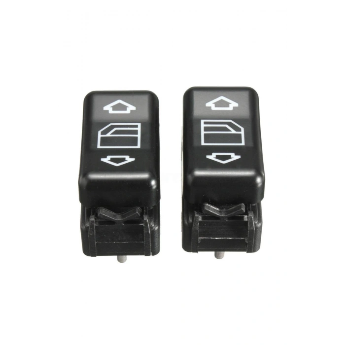 Mercedes W124 Uyumlu Cam Düğmesi 2 Adet 6 Pin