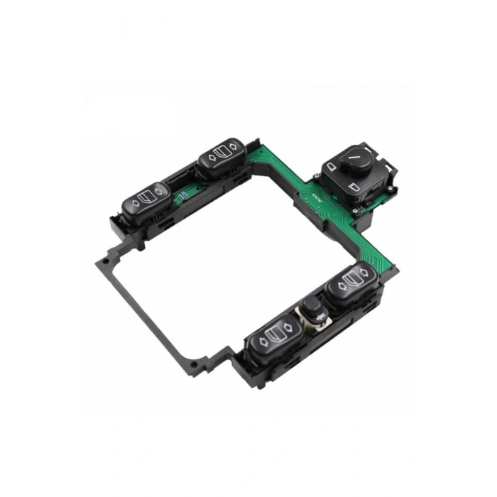 Mercedes W202 C Serisi Uyumlu Cam Düğme Ünitesi 1994--1998