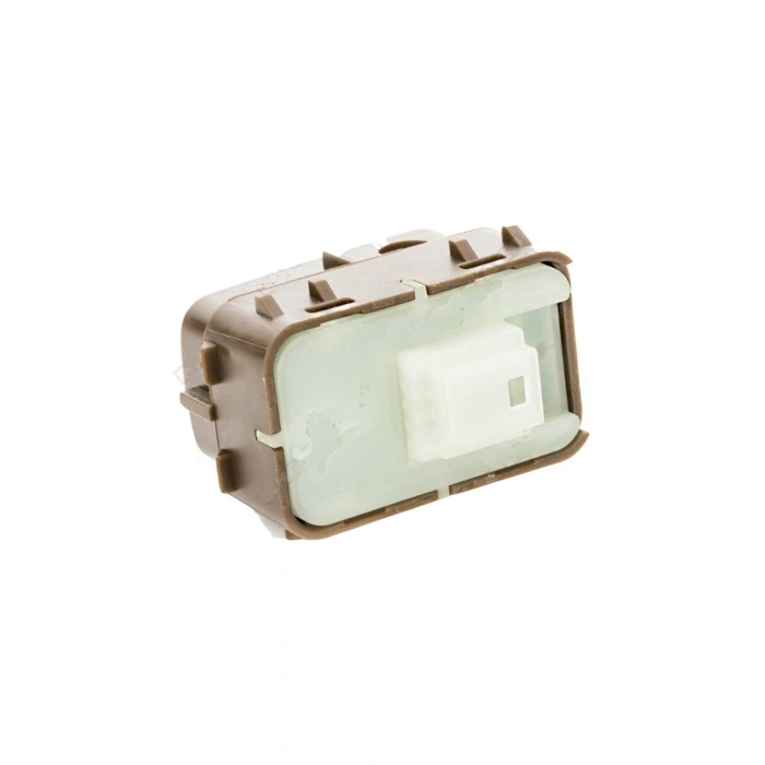 Mercedes W205 C Serisi Cam Düğmesi Tekli Kırmızı Işıklı Siyah Tab