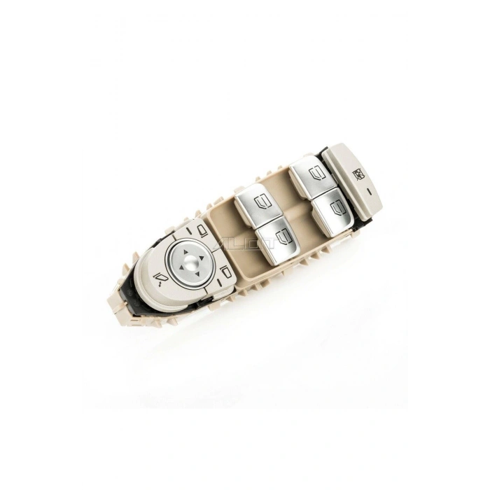 Mercedes W213 E Serisi Sol Dörtlü Cam Açma Düğmesi 2016--2019 Bej Uyumlu