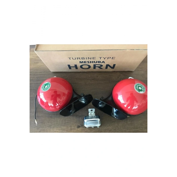 Mıtsuba Tipi Cacat Çat Çat Korna 12 Volt