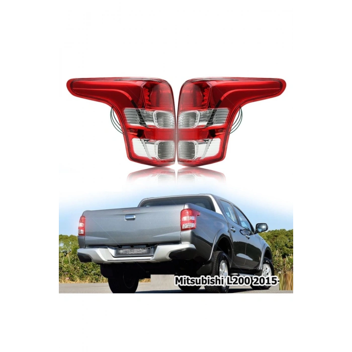 Mitsubishi L200 Sol Arka Far Stop Lambası 2015-2018 (duylu) Uyumlu