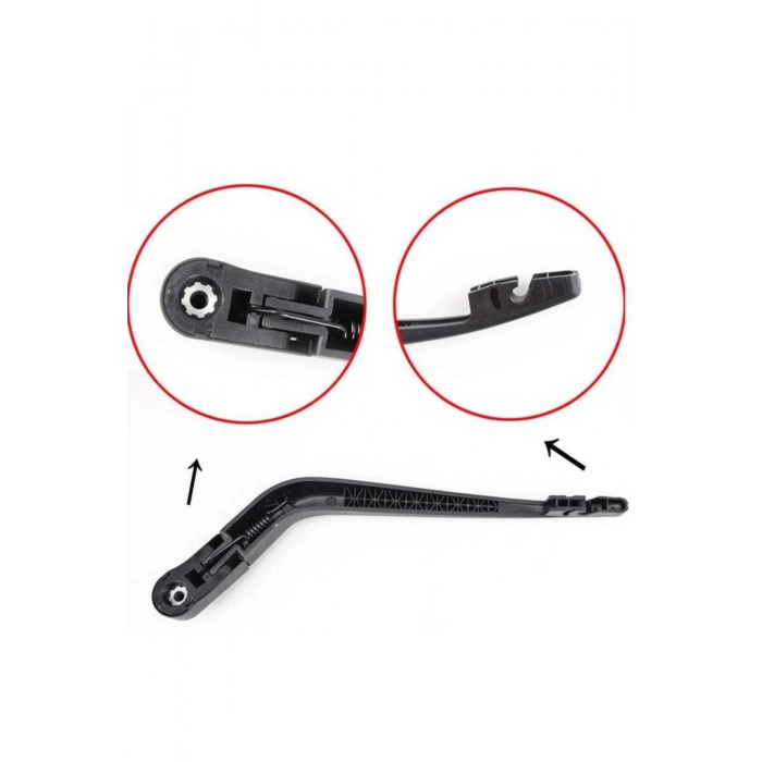 NİSSAN NOTE ARKA SİLECEK KOLU VE SÜPÜRGESİ 2006--2012