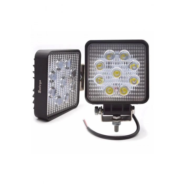 Off Road Çalışma ve Sis Lambası 10 Adet 9 Led 12 / 24 v