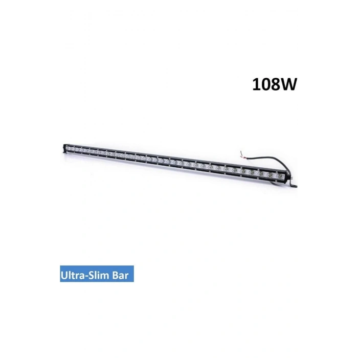 OFF ROAD LED BAR 97 CM 108W BEYAZ IŞIK SLİM TEK SIRA