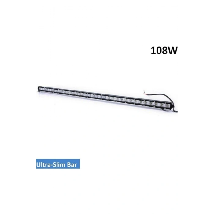 Off Road Led Bar 97 cm 108w Beyaz Işık Slim Tek Sıra