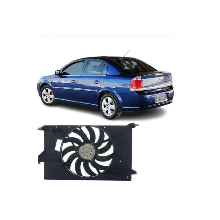 Opel Vectra C Kasa Radyatör Fan Motoru Klimalı