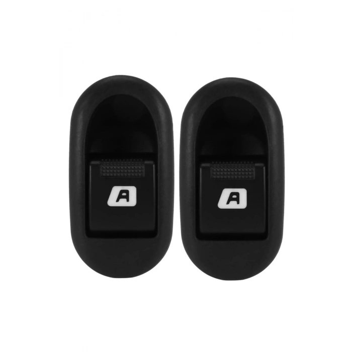 Peugeot 1007 Uyumlu Sağ + Sol Ön Cam Düğmesi Anahtarı Takımı 2005--2016