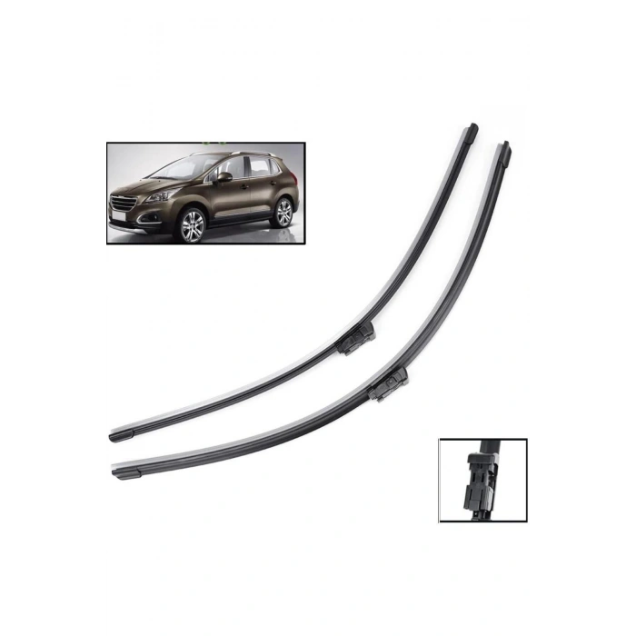 Peugeot 3008 Ön Cam Muz Silecek Takımı 2008--2016