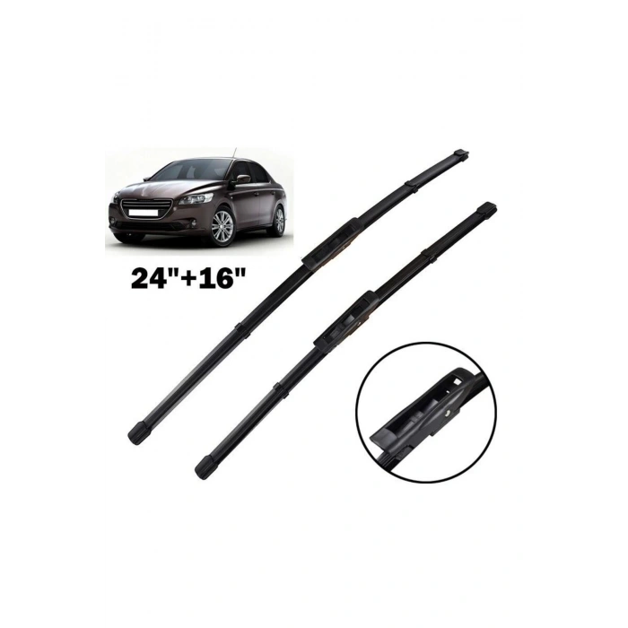 Peugeot 301 Ön Cam Muz Silecek Takımı 2012-2016