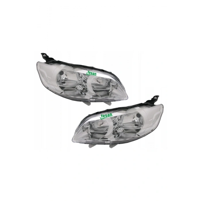 Peugeot 301 Sağ + Sol Ön Far Takımı Drl 2013--2017