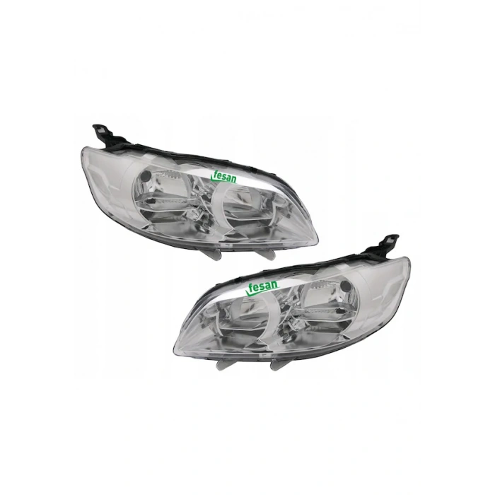 Peugeot 301 Sağ Sol Ön Far Takımı Drl 2013-2017