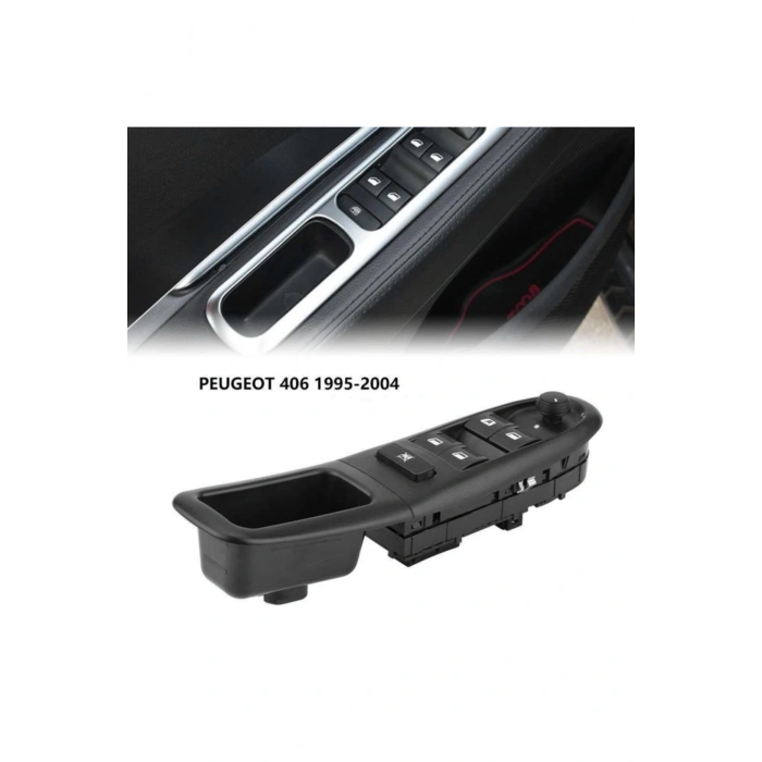 Peugeot 406 Sol Dörtlü Cam Anahtarı 1995--2004