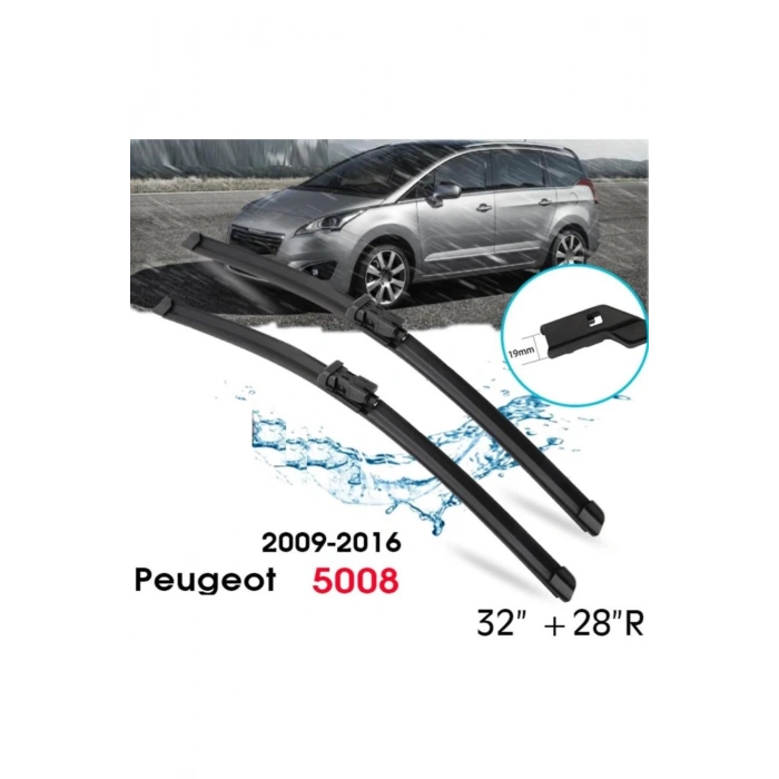 Peugeot 5008 Ön Cam Muz Silecek Takımı 2009-2016