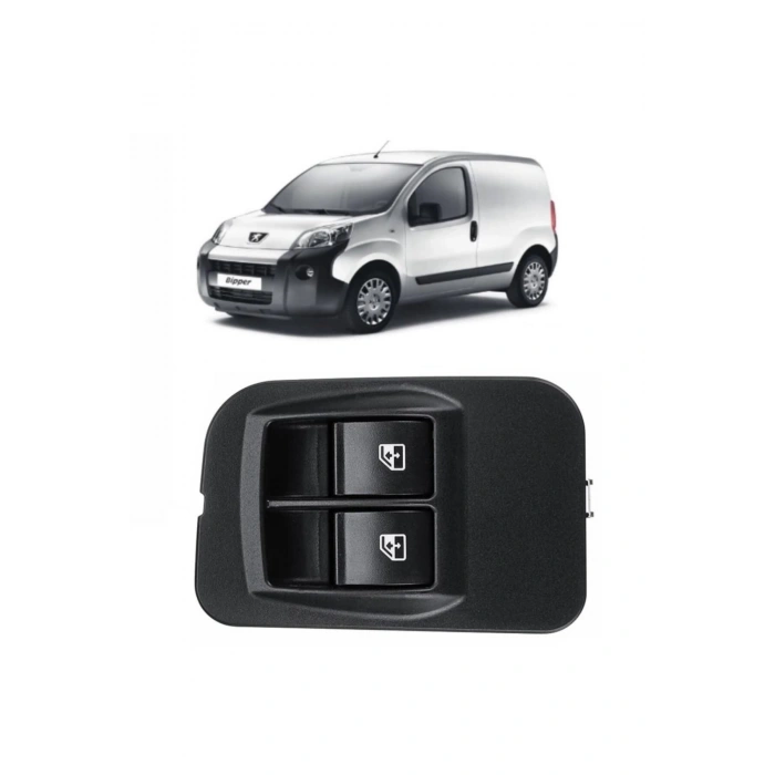 Peugeot Bipper Sol Çiftli Cam Açma Dügmesi Anahtari 2007--2014 278628429