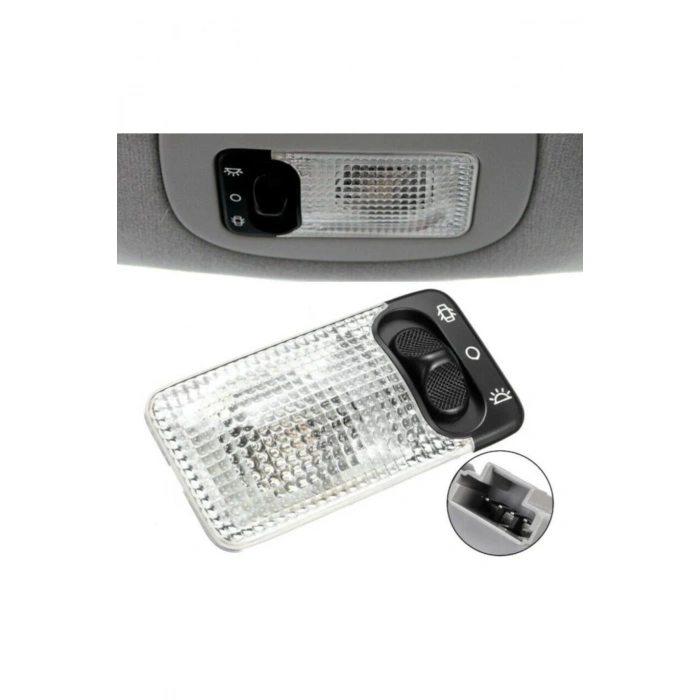 PEUGEOT PARTNER - 206 - 306 İÇ TAVAN LAMBASI KOMPLE