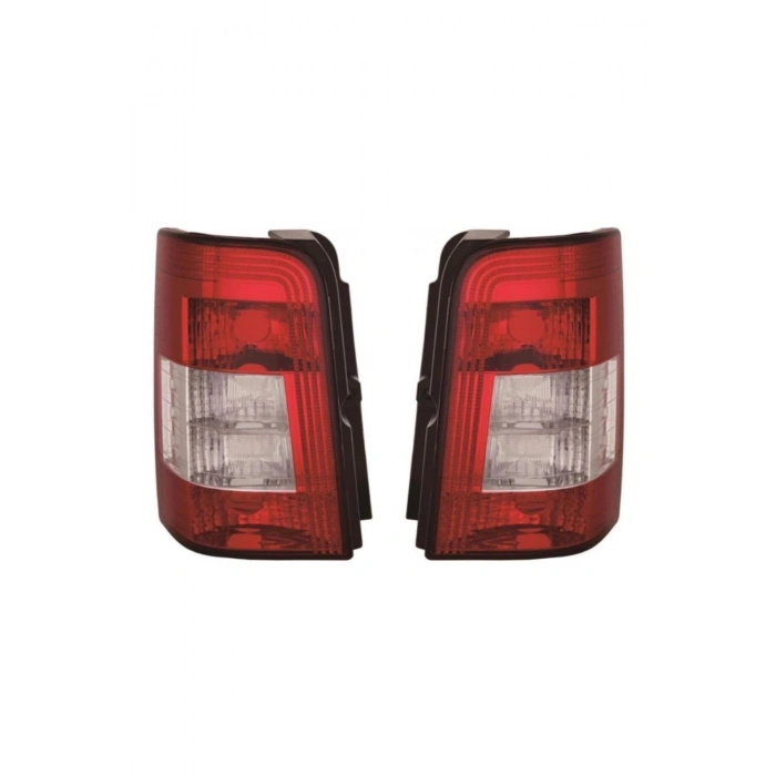 Peugeot Partner Sağ + Sol Arka Stop Lambası Takımı 2003-2008 Tek Kapak