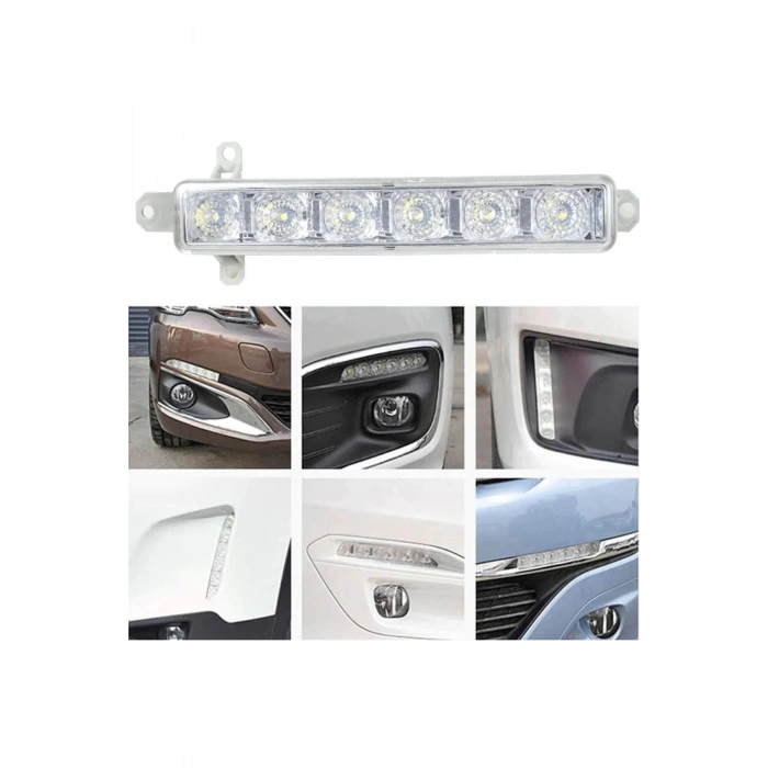 Peugeot Partner Uyumlu Led Gündüz Farı 2009--2020