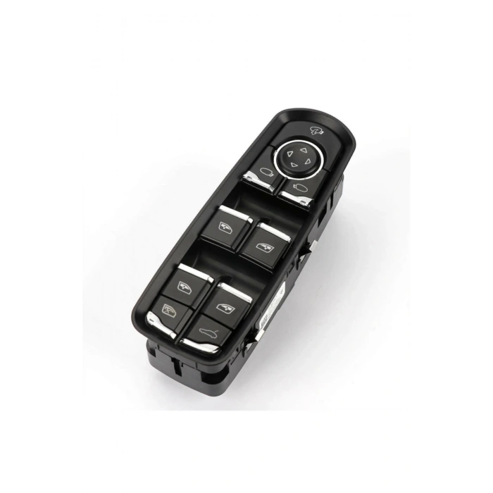 Porsche Cayanne Sol Dörtlü Cam Düğmesi Anahtarı