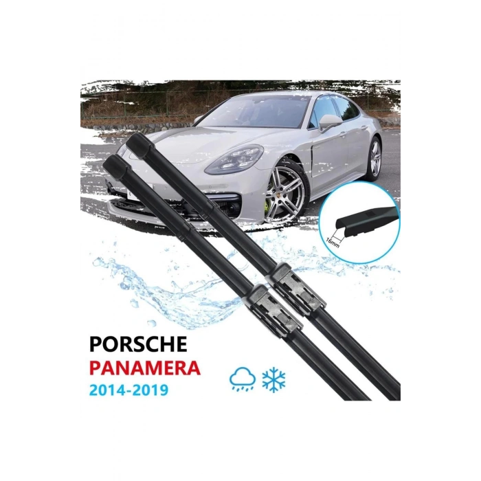 Porsche Panamera Ön Cam Muz Silecek Takımı 2014-2019