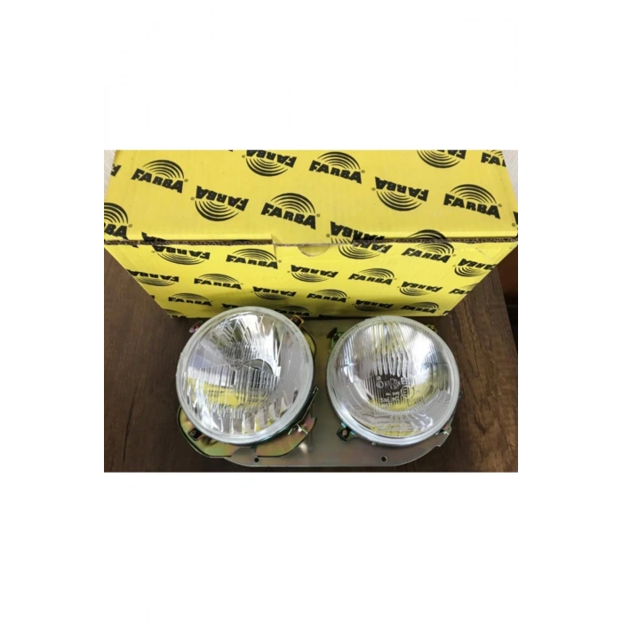 R12 Toros Orijinal Far Çiftli Çerçeveli Sol Taraf