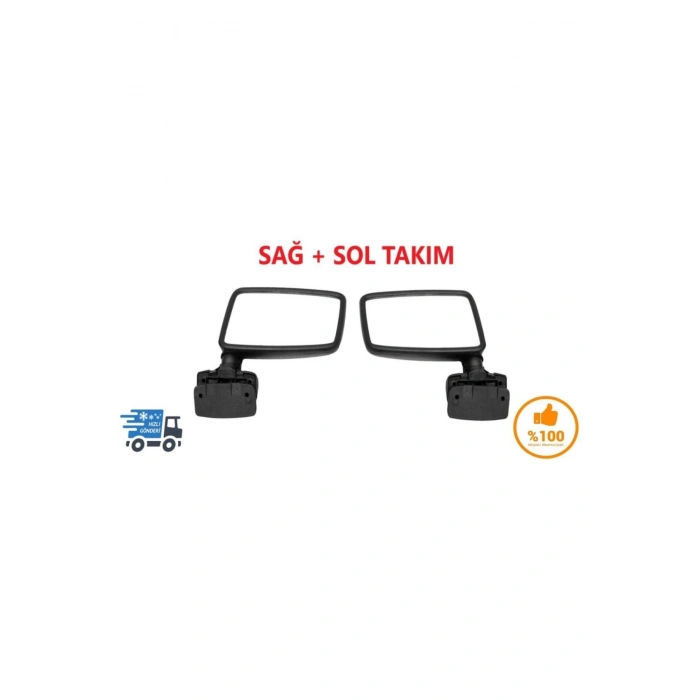 Renault 12 Gts Sağ Sol Dış Dikiz Aynası Takımı