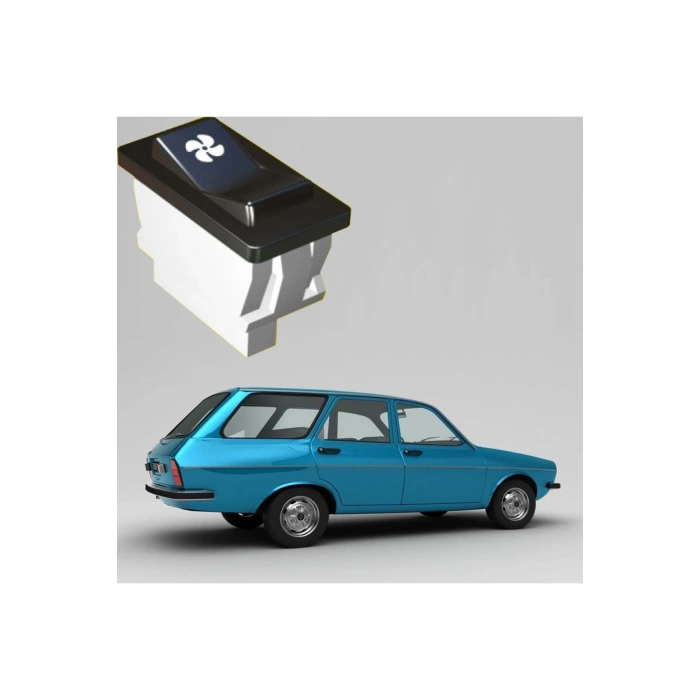 Renault 12 Kalorifer Düğmesi