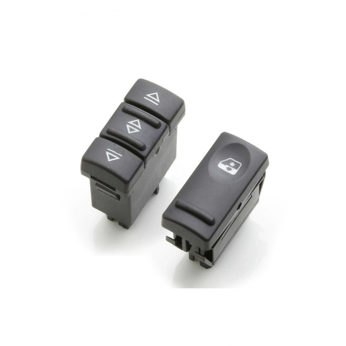 Renault 19 R19 Sağ + Sol Cam Düğmesi Anahtarı Takımı 1988-1996