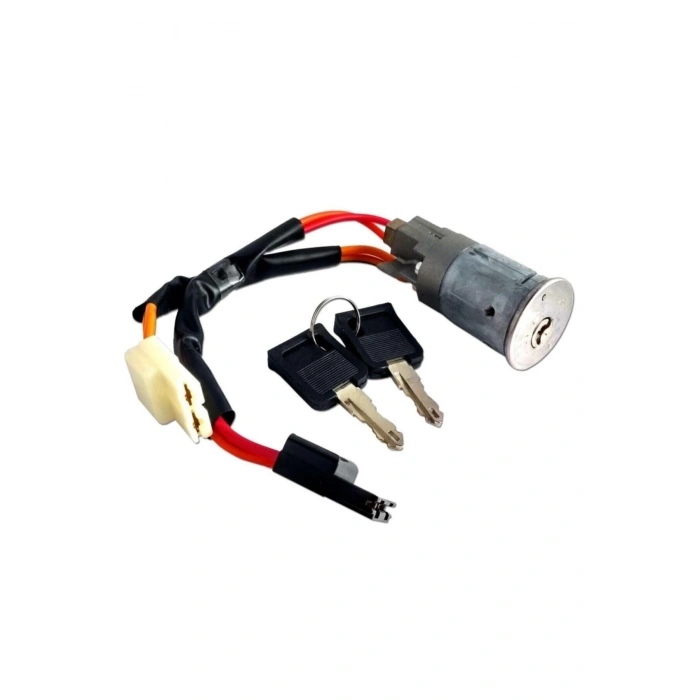 Renault 9/11 Uyumlu  Komple Kontak Anahtarı Çift Soketli 7700813973