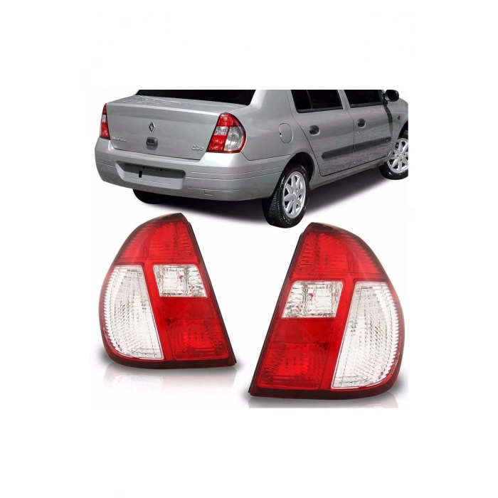 Renault Clio Sağ Sol Arka Stop Lambası Takımı 2004--2008