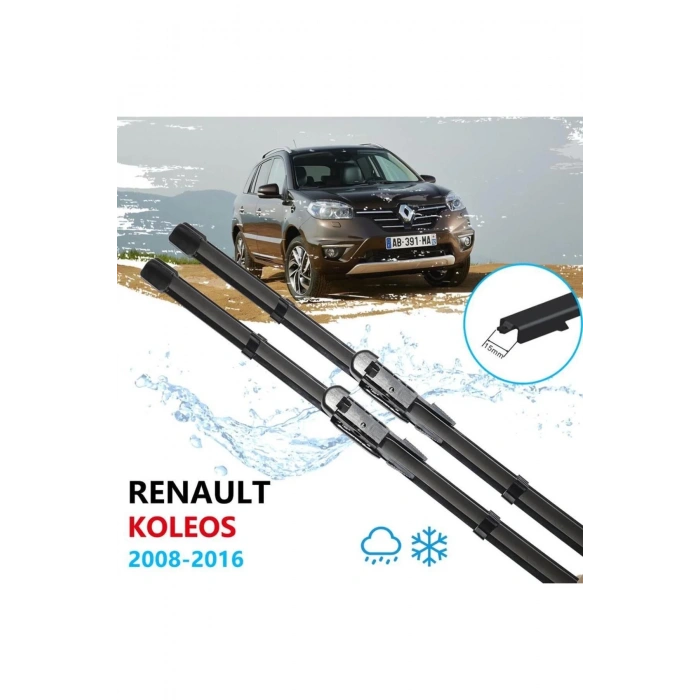 Renault Kaleos Ön Cam Muz Silecek Takımı 2008-2016
