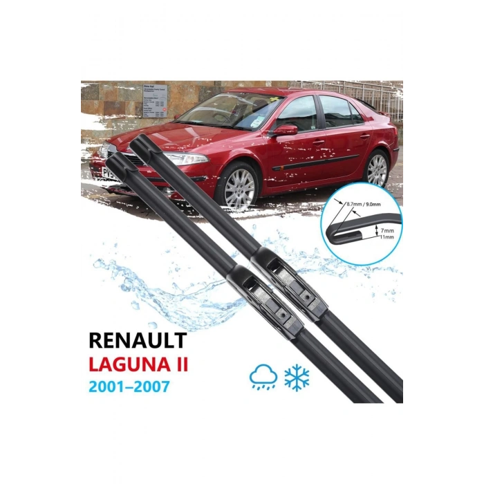 Renault Laguna 2 Ön Cam Muz Silecek Takımı 2001-2007