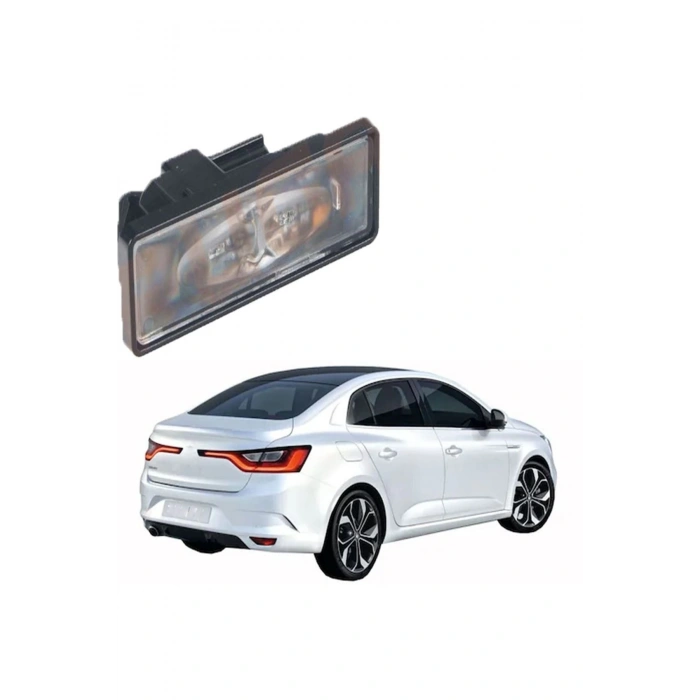 Renault Megane Iv Renault Talisman Uyumlu Plaka Lambası