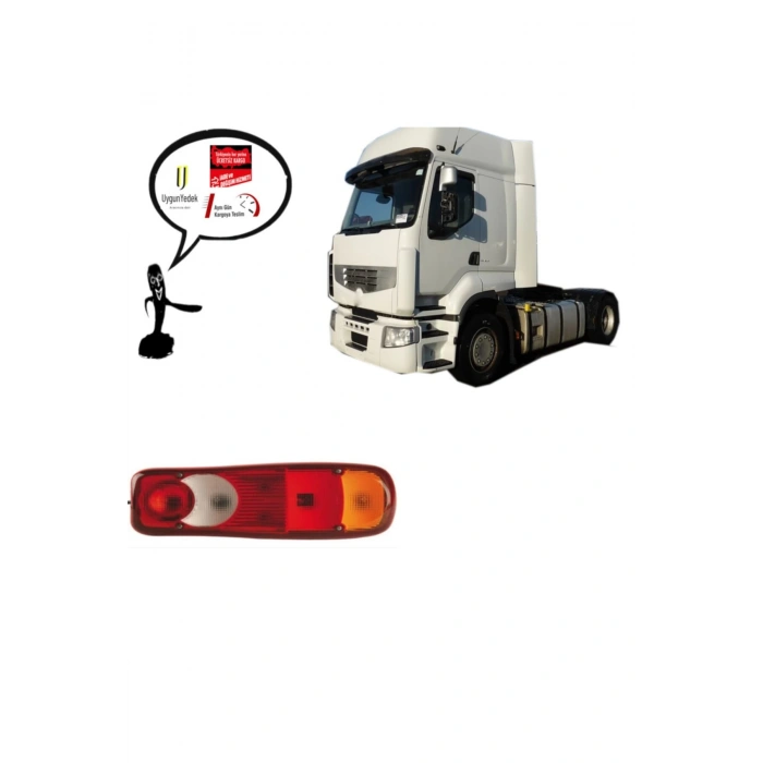 Renault Premium  Midlum Sağ Arka Stop Lambası E Belgeli 2000--20