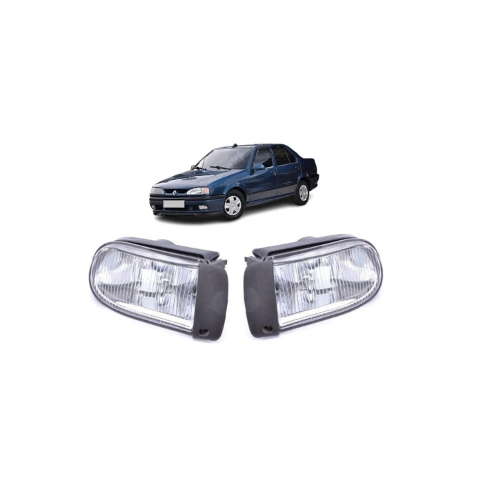 Renault R19 Sağ + Sol Ön Sis Lambası Takımı 1988--2001