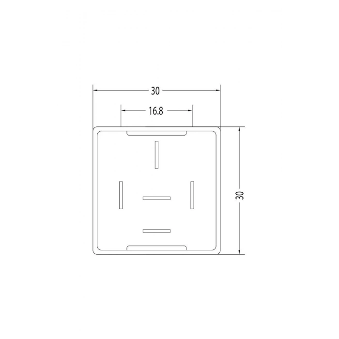 Röle Cam Rezistans 12 Volt Srt945