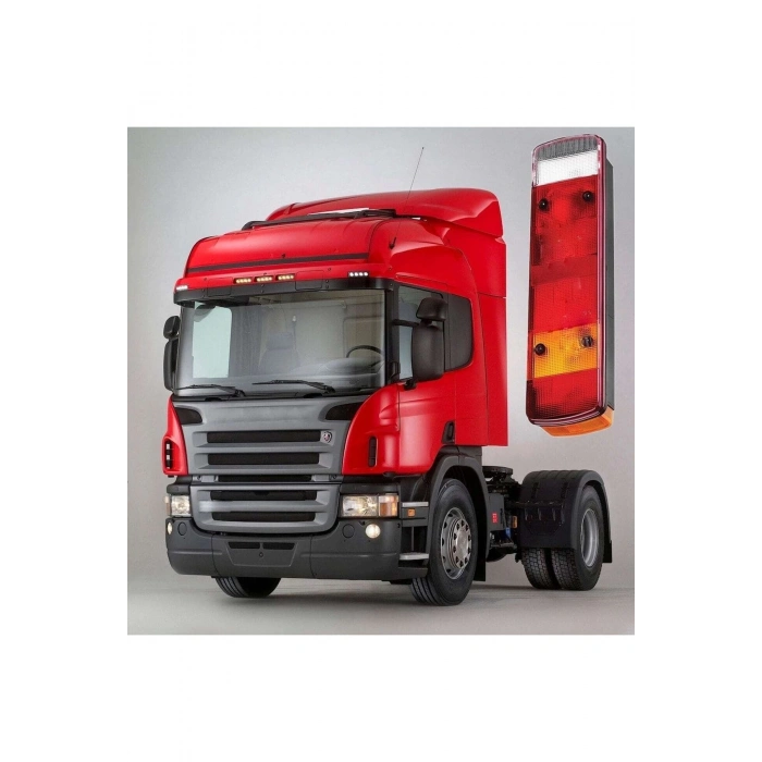 Scania P-g-r-t Serisi Sağ - Sol Stop Camı 2 Adet