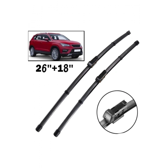 Seat Ateca Ön Cam Muz Silecek Takımı 2016--2019