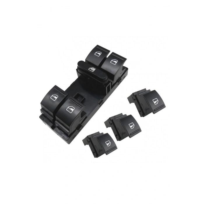 Seat Leon Cam Düğmesi Anahtarı Takımı 2006-2012