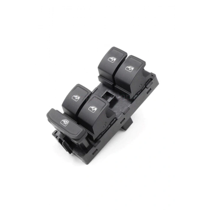 Seat Leon Sol Dörtlü Cam Düğmesi Anahtarı 2013--2018 Kırmızı Işıklı