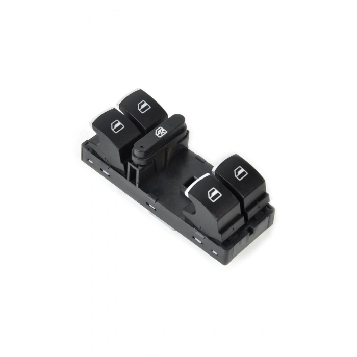 Seat Leon Uyumlu Sol Dörtlü Cam Dügmesi Anahtari Krom 2006--2012 386226832