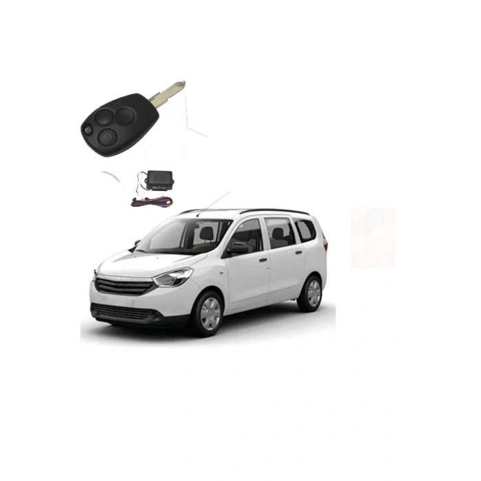 Sentinel Renault Tipi Merkezi Kilit Açma Kapama Ünitesi Anahtarlı