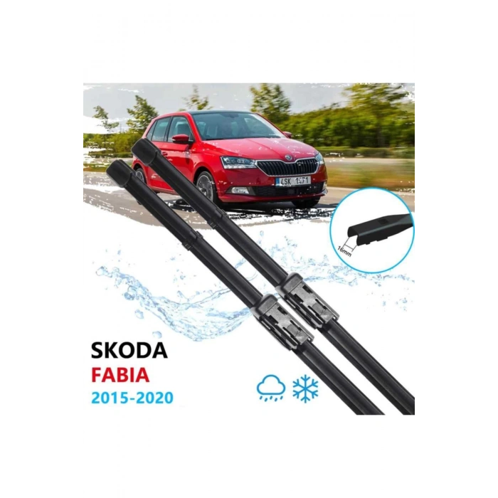 Skoda Fabia Ön Cam Muz Silecek Takımı 2015-2020