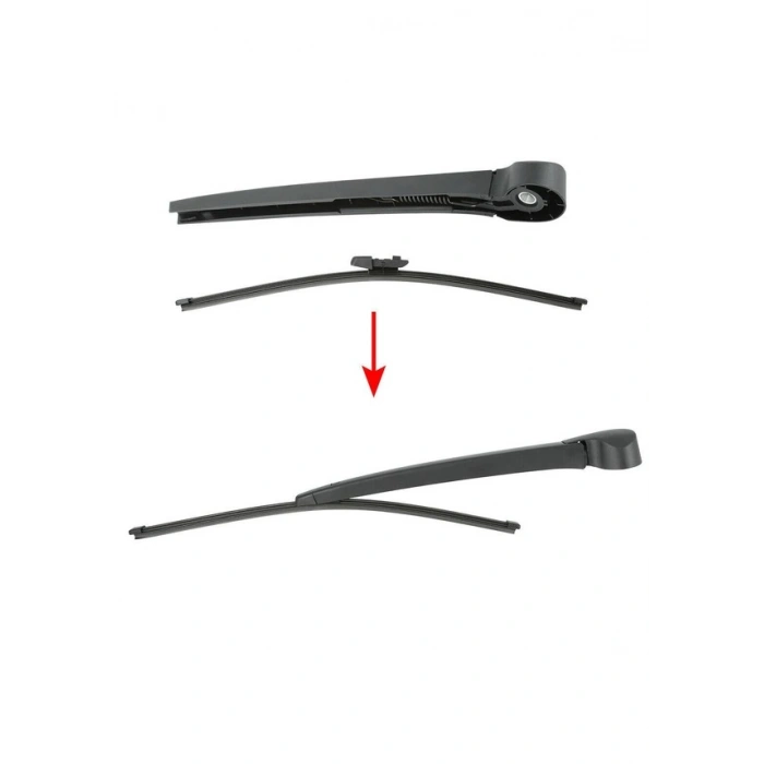 Skoda Kadıaq Arka Silecek Kolu ve Süpürgesi 2017-2020