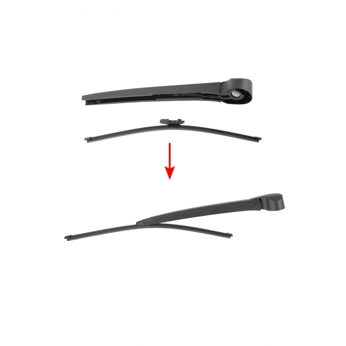 SKODA KAROQ ARKA SİLECEK KOLU VE SÜPÜRGESİ 2017--2020