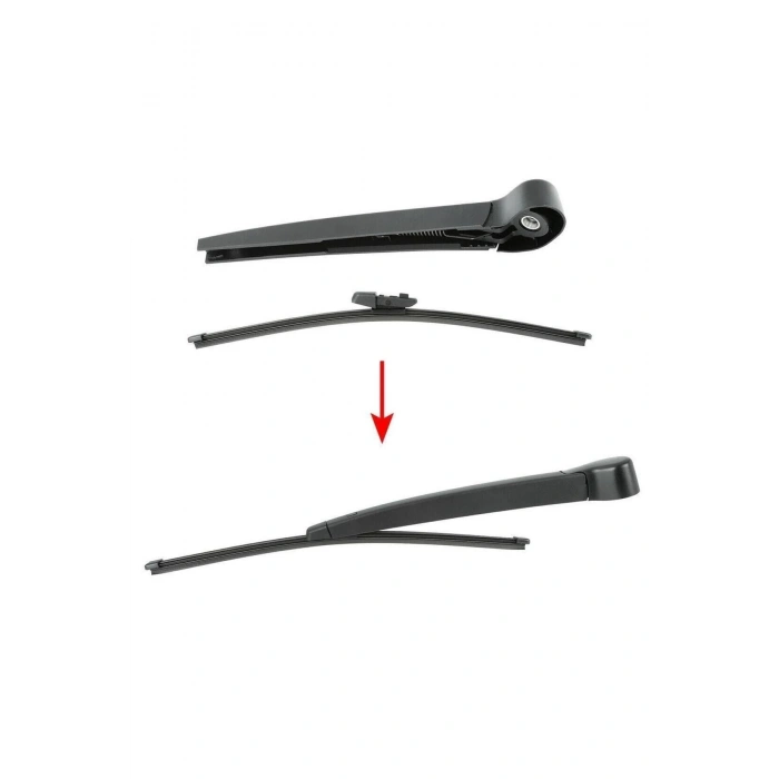 Skoda Octavia Arka Silecek Kolu Ve Süpürgesi 2013--2018