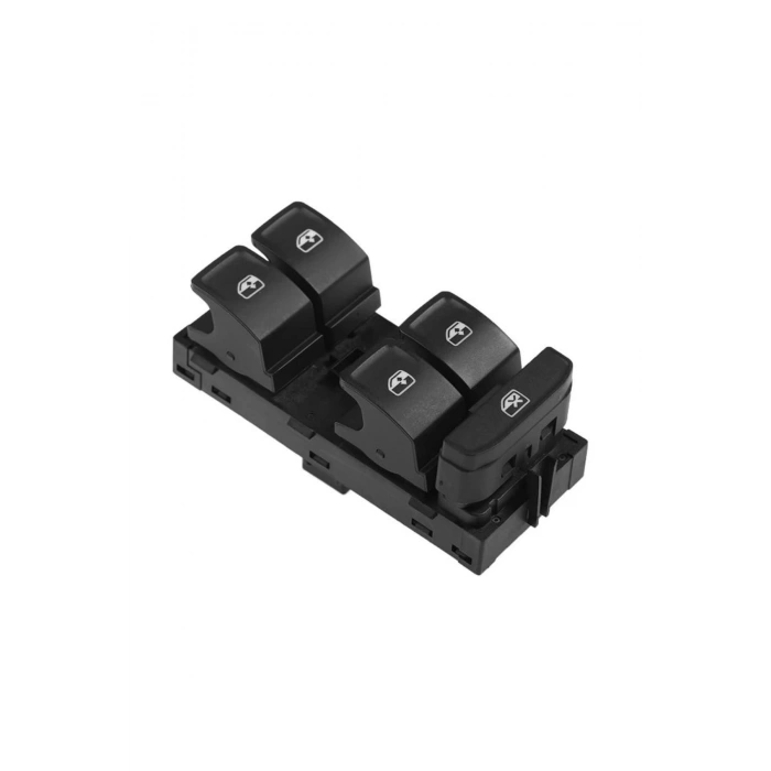 SKODA RAPİD SOL DÖRTLÜ CAM DÜĞMESİ ANAHTARI 2014--2019 YEŞİL IŞIKLI