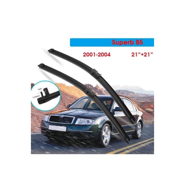 Skoda Superb Ön Cam Muz Silecek Takımı 2001-2004